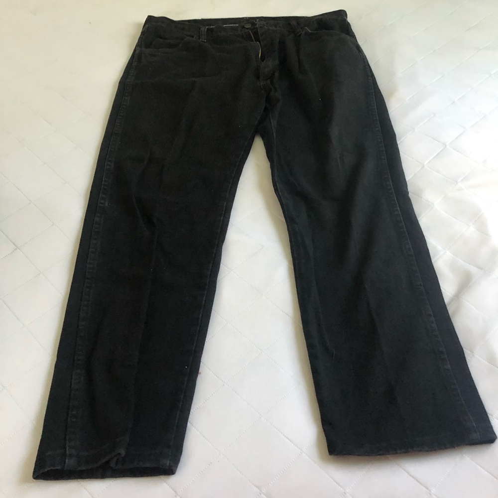 Rustler 38x30 Straight Fit Men’s Jeans (Black) - Picture 1 of 8